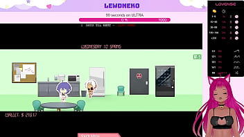 Preview 2 of Xxx Mature Feet - VTuber LewdNeko Plays Femboy Burgers
