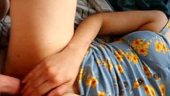 Preview 3 of Shave Moms - Young latina sundress