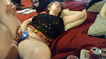Preview 3 of Butisex - Giving it to my girl while she uses her new toy