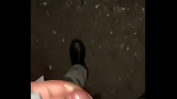 Preview 1 of Qoet - Krishna Jerking off out door