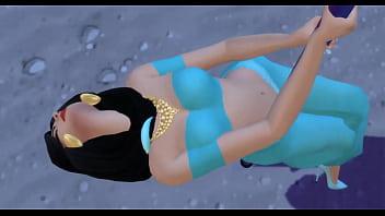 Preview 2 of Ww Xxxx Village Videos Com - Princess Jasmine banged by Genie