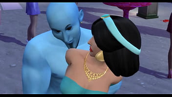 Preview 3 of Ww Xxxx Village Videos Com - Princess Jasmine banged by Genie