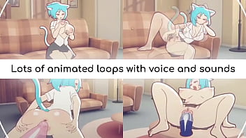 Preview 2 of Kowel Skepe - The Amazing World of Gumball - Porn Animation