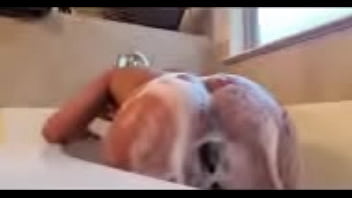 Preview 2 of Rubber Gagged Bondage - In the bath