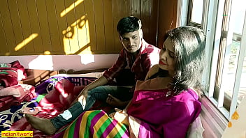 Preview 2 of Mokra Lezbijka Hd - Beautiful Bhabhi first Time Sex with Devar! With Clear Hindi Audio