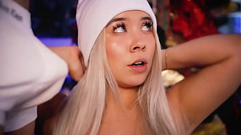 Preview 1 of Lonex Uex - Horny blonde enjoys testing her friend&#039_s cock live on her webcam show