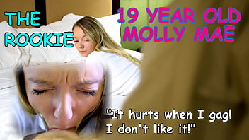 Preview 1 of Sister Help Yau - Teenage rookie porn starlet taught how to please cock with her throat by perverted dirty old man