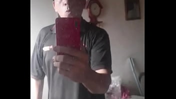 Preview 4 of Solo Chubby Shemale - Marcandose la verga en el pantalon