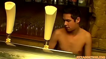 Preview 4 of Asian Vs Blex - Handsome twink Cristian solo jerks off and sprays big cum