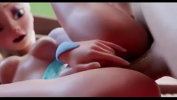 Preview 3 of Teen Two Lesbians Kissing - Cold anal fuck with cum in the ass