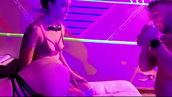 Preview 1 of Babys Gone Wold - Riley Cyriis smoking out of skinny slut ass
