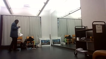 Preview 4 of Songs Girls - Behind the scenes Art show dress change