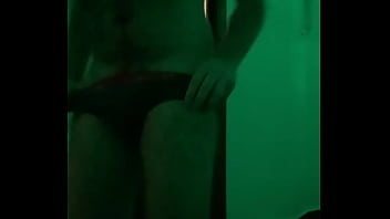 Preview 3 of Real Son Spying Her Mom Shower - Lobinho no motel