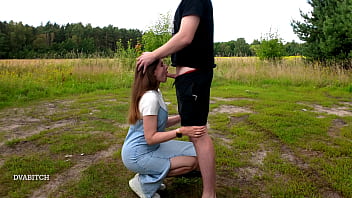 Preview 1 of Brandi Xnxx Video - I Want To Be Throated Outdoors Make Me Swallow Your Cum