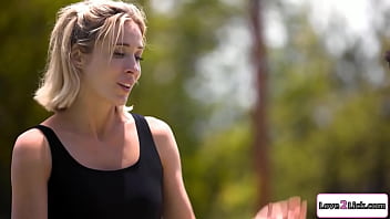 Preview 1 of Discoteca Maraka Malaga - Swimming instructor licks blonde outdoors