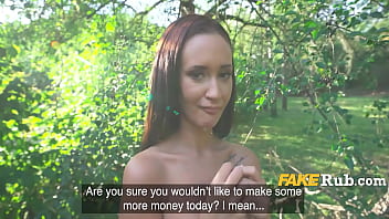 Preview 2 of Cherry Porno - Gorgeous Latina Compromises On Morals In The Woods For The Right Price