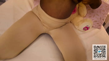 Preview 1 of 1 Sasha Grey - girl ebony hot after gym fuck dildo white