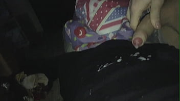 Preview 3 of Freaky Virgin In Panties - my cumshot in nice slowmotion