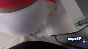 Preview 1 of Fat Footjob Blowjob - Happened in Public Train ! | Gave to a Stranger my Ass Grinding on his Dick | Maybe Ejaculated Inside his Pants