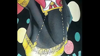 Preview 1 of Shemale Scat Latex - Haku Femboy TP wearing Akatsuki thong underwear