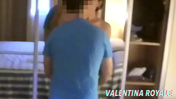 Preview 1 of Naked Older Woboydy Video - Militar es follado analmente por chica trans
