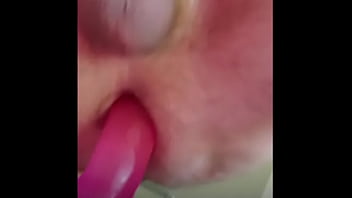 Preview 1 of Small 18 Gerl Xxx - ToOldToMind Cums with a Dildo up His Ass