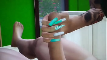 Preview 3 of Hole Big Sex - The Sims 4 - handjob