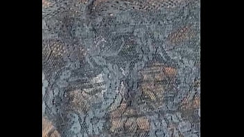 Preview 3 of Egypt Touch At Bus - Her lace panties closeup