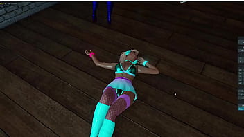 Preview 4 of Xxxx Muslim - Milena transgender in porn 3D game dansing