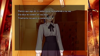 Preview 2 of Fuck Jordy - Fate Stay Night Realta Nua Day 5 Part 2 Gameplay (Espa&ntilde_ol)