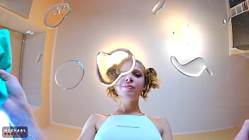 Preview 1 of Shemale Mastunation - Step Sister Get Glued and Asks To **** Her