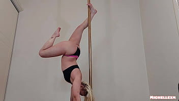 Preview 4 of Roboydytic Ass Mom Son - Sexy milf pole dance