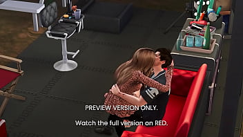 Preview 2 of Desi India Aunty Seduce - Backstage Fun - 3d Hentai - Preview Version