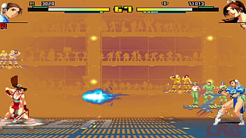 Preview 3 of Bige Black Xxx Video - TQH 0 team Sakura Kasugano vs team Mai Shiranui