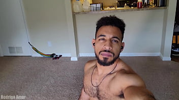 Preview 1 of Creampie Paid Girl - Nude Home Workout