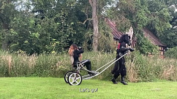 Preview 1 of Lorenza Izzo Sex Video - 4-Day Ponyplay Training Compilation