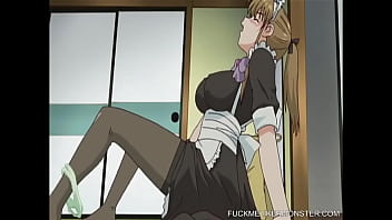 Preview 3 of Sleep Sexxxxx - Anime maid gets wet pussy fantasizing