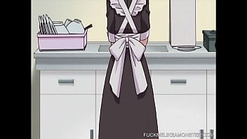 Preview 1 of Sleep Sexxxxx - Anime maid gets wet pussy fantasizing