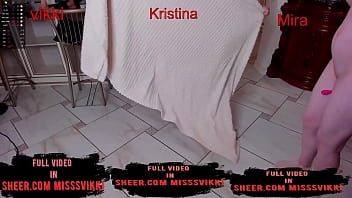 Preview 1 of Gull Dress - MissVicky&#039_s Good Girls Orgy