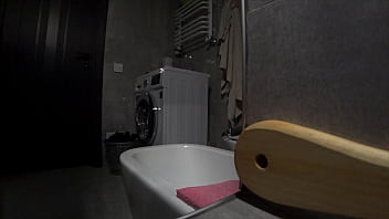 Preview 3 of Forcefully Breast Milking By Men - Not Young Wife Cheats On Her Husband With Young Neighbor In The Bathroom While He Is Not At Home. Home Video