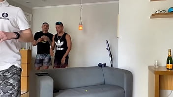 Preview 2 of Sistar And Borat - SURUBAO DE AMIGOS , TEVE DP E TRENZINHO E NO FINAL OS TRES GOZARAM.