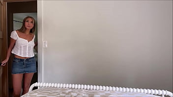Preview 1 of Granny Cum Dumpcumshots Cumshot - Fit English Girl Tries American Guy - Lily Phillips - Perfect Girlfriend - Alex Adams