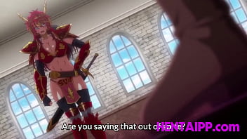 Preview 1 of Bouncing Ass - Horny Warrior Hentai Girl Need Cock To Calm Down - Hentai
