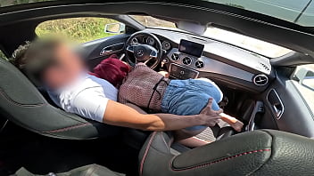 Preview 2 of Stand Sex Posion - I pick up an unknown girl from a party and she gives me a blowjob until I finish cumming when I take out my penis in the car