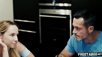 Preview 2 of Pussy Scissoring - step Father Fucks Daughter&#039_s Best Friend With Daughter Lying Right Next To Them! Mona Blue - Full Scene On FreeTaboo.Net