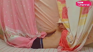 Preview 4 of Hot Stepfather And Stepdaughter - [Hansel Thio Channel] I Will Be Your Talent Vixen - Linen Sheet Performance For My Fans Part 4