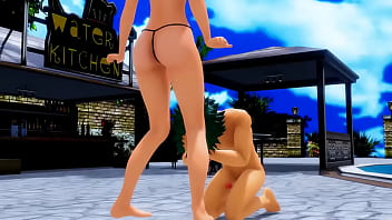 Preview 1 of Xhamster42 - Mmd - sad cat dance,  Himiko Toga