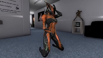 Preview 2 of Young Lunya - Warframe Valkyr Touches Herself