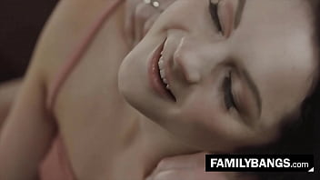 Preview 1 of Hd Redtube - FamilyBangs.com ⭐ Tender Teen Makes the First Move while Watching Movies with StepDad,  Petra Blair,  Mark Wood