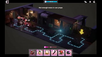 Preview 4 of Veronique Popa Mfc - Cute Honey Bunny Girl [ Hentai Game PornPlay ] Ep.4 cuckolding threesome in the back alley